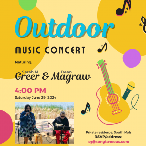 greer and magraw yard concert graphic