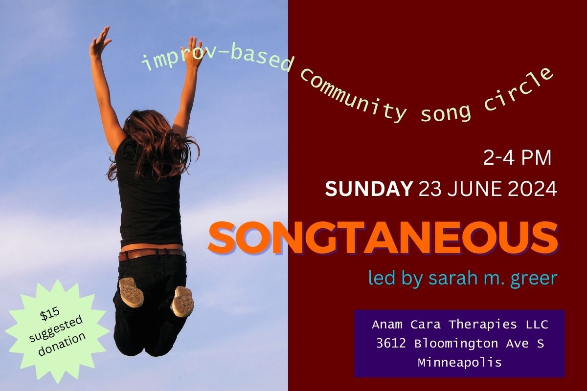 june songtaneous flyer